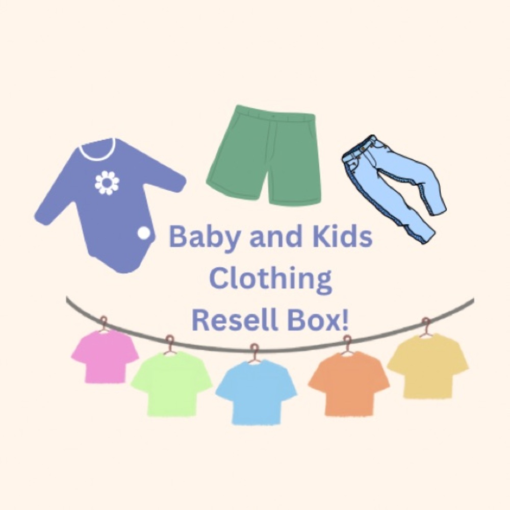 Wholesale Baby & Kids Clothing Resell Box!